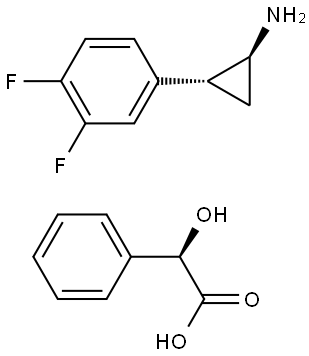 Ticagrelor Impurity 14 Mandelate Struktur
