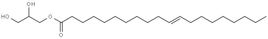 Monotranseicosenoin(trans-11)(C20:1T) Struktur
