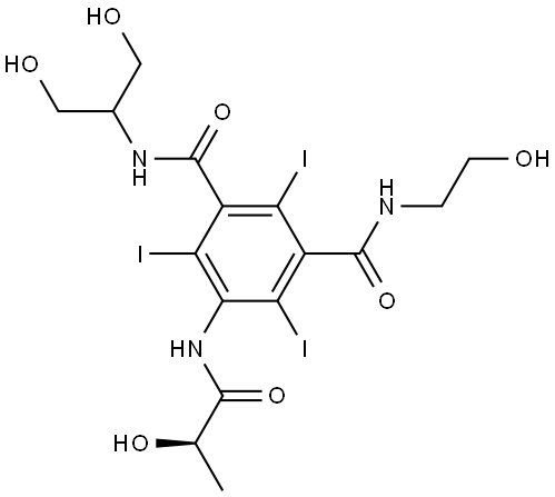 ent-Iopamidol EP Impurity J Struktur