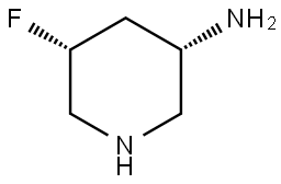 (3S,5R)-5-氟哌啶-3-胺, 2728727-96-4, 結(jié)構(gòu)式