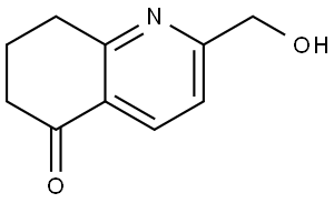 7,8-Dihydro-2-(hydroxymethyl)-5(6H)-quinolinone Struktur