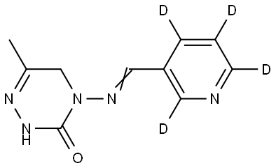 Pymetrozin-d4 Struktur