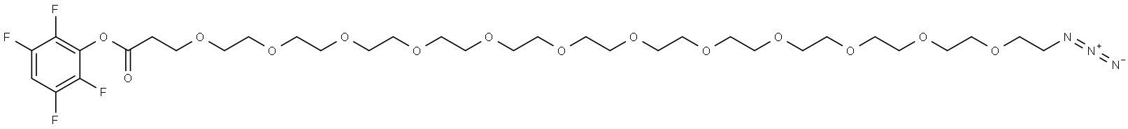 Azido-PEG12-TFP ester Struktur