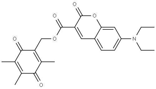 Coumarin-Quinone Conjugate Struktur