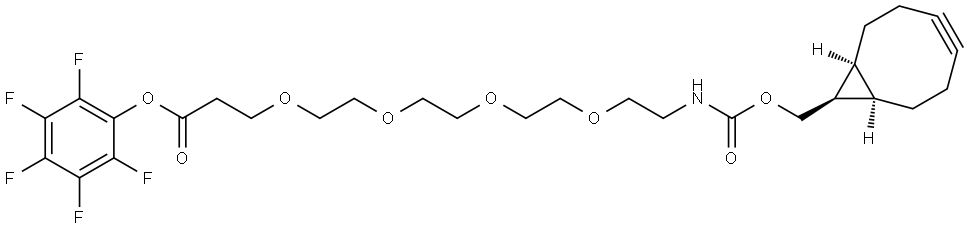 endo BCN-PEG4-PFP ester Struktur