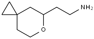 2-(6-Oxaspiro[2.5]octan-5-yl)ethan-1-amine Struktur