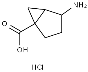 4-aminobicyclo[3.1.0]hexane-1-carboxylic acid
hydrochloride Struktur