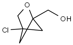 {4-chloro-2-oxabicyclo[2.1.1]hexan-1-yl}methanol Struktur