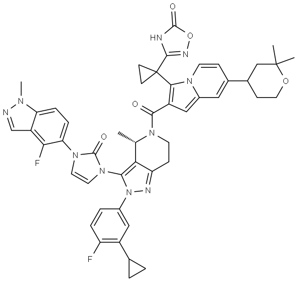 GLP-1 receptor agonist 14 Struktur