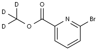 methyl-d3 6-bromopicolinate Struktur