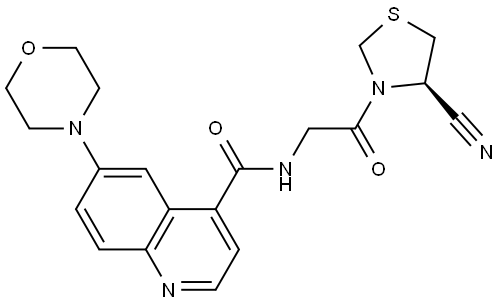AZD2389 Struktur