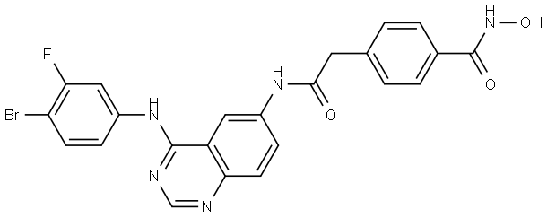 HDAC6-IN-8 Struktur