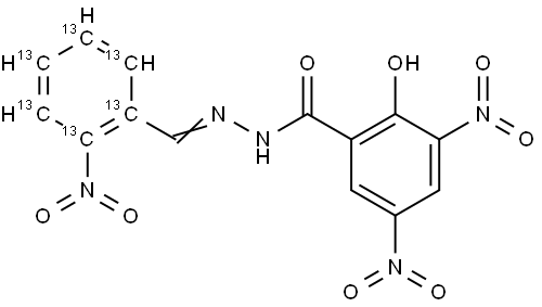 Nifursol Impurity 1-13C6 Struktur