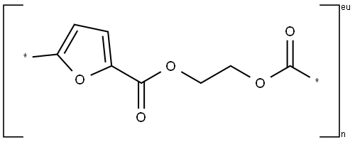 聚 2,5-呋喃二甲酸乙二醇酯 結(jié)構(gòu)式