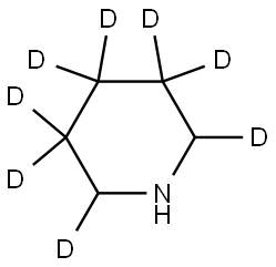piperidine-2,3,3,4,4,5,5,6-d8 Struktur