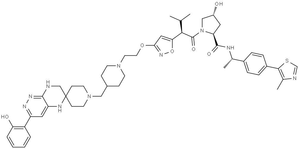 PROTAC SMARCA2 degrader-2 Struktur