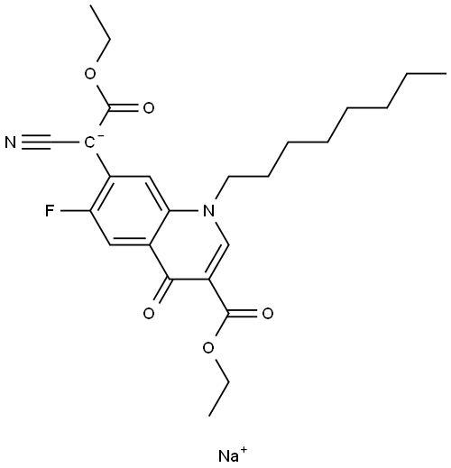 Antibacterial agent 174 Struktur
