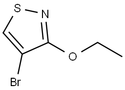 4-Bromo-3-ethoxyisothiazole Struktur