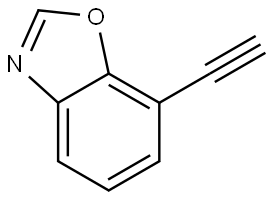 7-Ethynylbenzo[d]oxazole Struktur