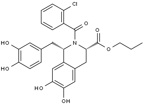 Influenza virus-IN-6 Struktur