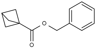 Benzyl bicyclo[1.1.1]pentane-1-carboxylate Struktur