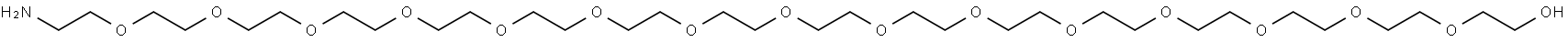Amino-PEG16-alcohol Struktur