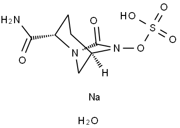 Avibactam sodium hydrate (NXL 104 hydrate) Struktur