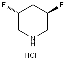 (3R,5R)-3,5-二氟哌啶鹽酸鹽, 2940873-30-1, 結(jié)構(gòu)式