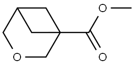 methyl 3-oxabicyclo[3.1.1]heptane-1-carboxylate Structure