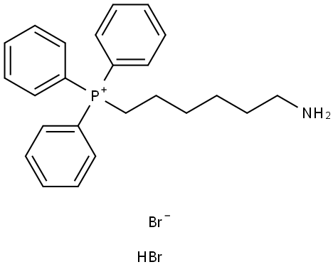 (6-Aminohexyl)triphenylphosphonium bromide hydrobromide Struktur