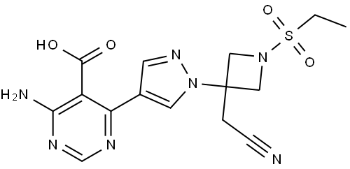 Baricitinib Impurity 34 Structure
