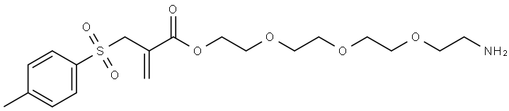 NH2-PEG4-IC Structure