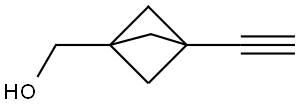 (3-ethynylbicyclo[1.1.1]pentan-1-yl)methanol Struktur