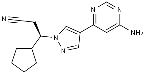 Ruxolitinib Impurity 14 Struktur