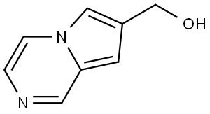 Pyrrolo[1,2-a]pyrazin-7-ylmethanol Struktur