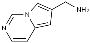 Pyrrolo[1,2-c]pyrimidin-6-ylmethanamine Struktur