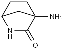 4-Amino-2-azabicyclo[2.2.1]heptan-3-one Structure