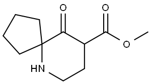 Methyl 10-oxo-6-azaspiro[4.5]decane-9-carboxylate Struktur