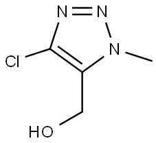 (4-Chloro-1-methyl-1H-1,2,3-triazol-5-yl)methanol Struktur