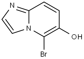 5-Bromoimidazo[1,2-a]pyridin-6-ol Struktur