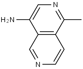 1-Methyl-2,6-naphthyridin-4-amine Struktur