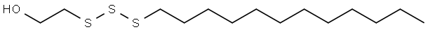 2-(Dodecyltrisulfanyl)ethan-1-ol Struktur