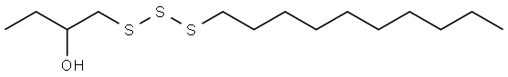 1-(Decyltrisulfanyl)butan-2-ol Struktur
