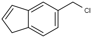 5-(Chloromethyl)-1H-indene Struktur