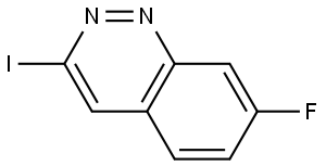 7-Fluoro-3-iodocinnoline Struktur