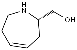 (S)-(2,3,6,7-Tetrahydro-1H-azepin-2-yl)methanol Struktur