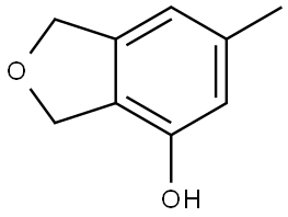 6-Methyl-1,3-dihydroisobenzofuran-4-ol Struktur