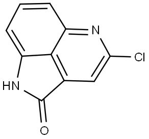 4-Chloropyrrolo[4,3,2-de]quinolin-2(1H)-one Struktur