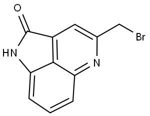 4-(Bromomethyl)pyrrolo[4,3,2-de]quinolin-2(1H)-one Struktur