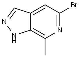 5-溴-7-甲基-1H-吡唑并[3,4-c]吡啶, 3059949-21-9, 結(jié)構(gòu)式